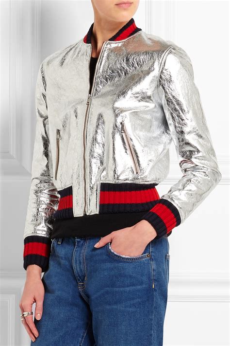 gucci silver jacket replica